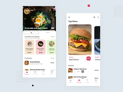 Foody Corner app design application design clean app design cooking design fast food food food app food delivery minimal design mobile app mobile app design mobile application mobile ui design order pakistan recipe app restaurant ui ux