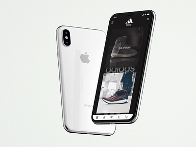 In Stock adidas adobe photoshop adobe xd creativehunger daily ui 096 dailyui design designmadness enjoy the moment in stock iphone x mobile app out of stock shoes shop trainers ux ui design uxlover