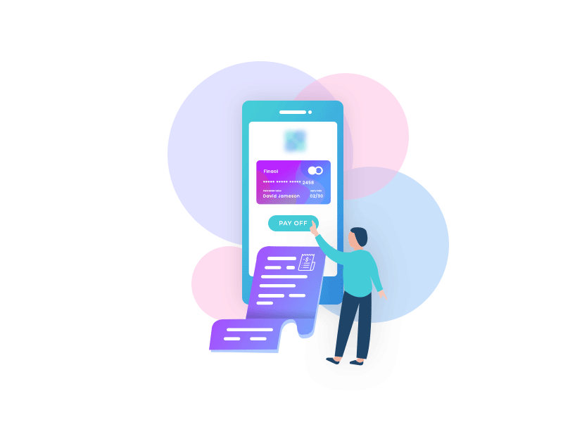 Payoff Animation GIF | Call to action amitsaggu animation application daily design gif illustration motion