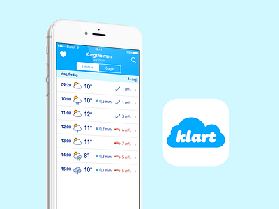 Klart app icon ios product design ui design
