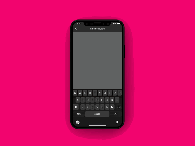DailyUI_013_Direct_Messaging app daily 100 challenge design direct message message messenger ui