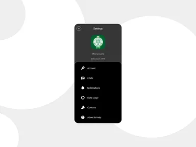 Settings Whatsapp App REDESIGN dark mode app app design branding design flat illustration light mode settings ui ux whatsapp