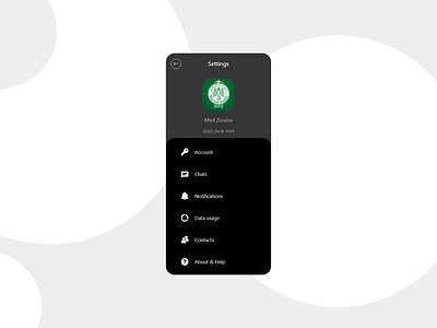 Settings Whatsapp App REDESIGN dark mode app app design branding design flat illustration light mode settings ui ux whatsapp