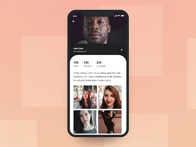 dailyui006 adobe adobe xd adobexd app appdesign branding dailyui dailyui006 design minimal minimalistic ui webdesign website xd
