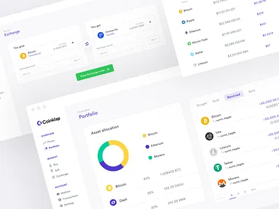 Crypto exchange dashboard bitcoin blockchain conversion rate optimisation crypto crypto exchange crypto wallet cryptocurrency dashbaord dashboard growth homepage india marketing site marketing website saas ui ux web app web design website