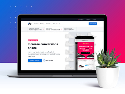 Web page design - Digital Assistant branding conversion optimisation corporate website customer engagement digital digital advertising graphic design hero hero graphic hero image mockup online shopping product marketing web web design web page