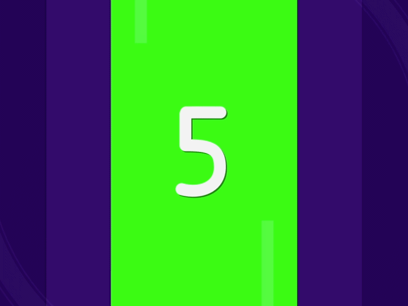 Number "5" animation after effect animation motion motion mela number number 5 number 5 animation number animation numbers type type animation typeface typo typogaphy typographic typography
