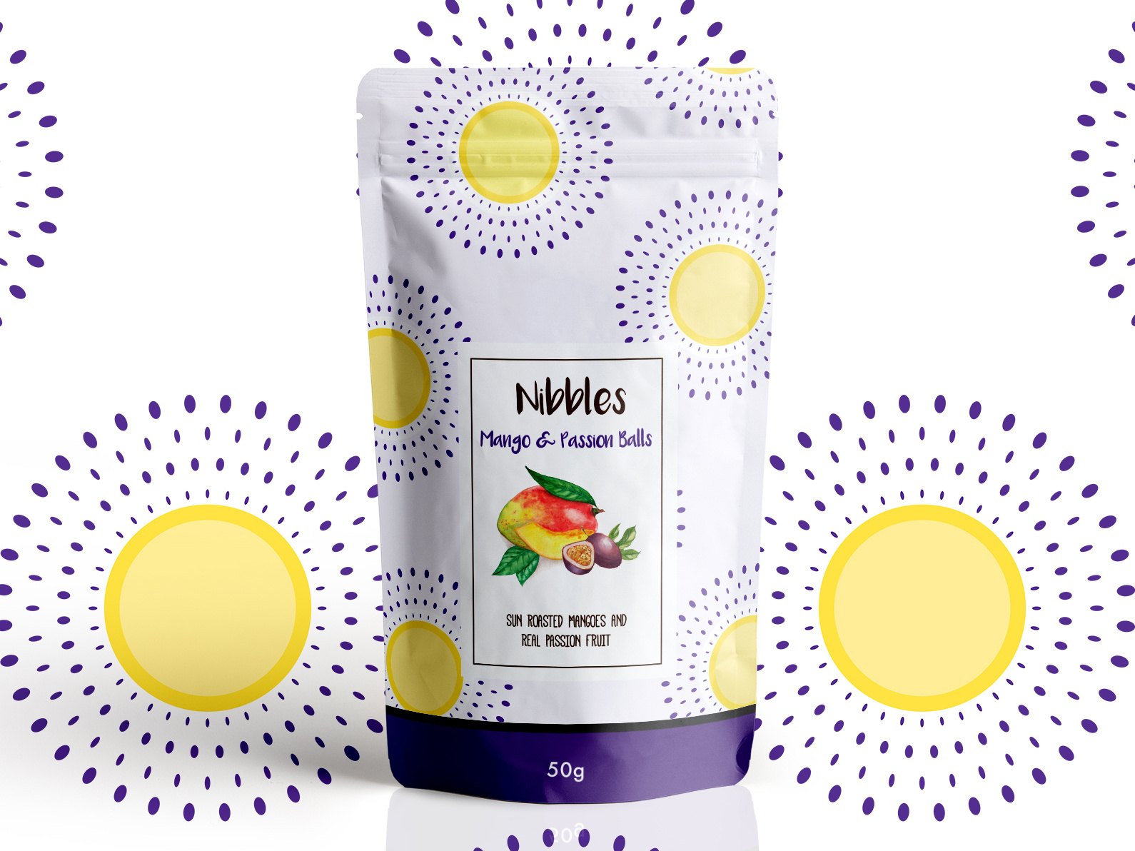 Example of Mango Passion Nibbles