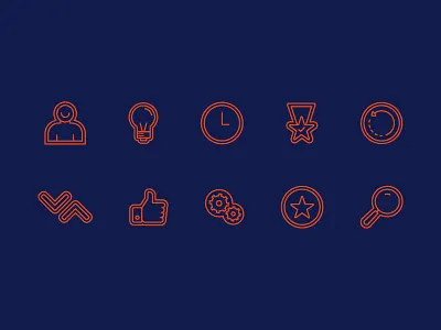 DX Learning Icons icons iconset symbol vector