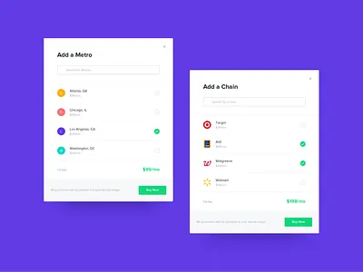Basket Modals checkbox clean color elements modal modal box product product design ui ux