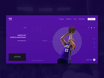 WBS Layout Basketball basketball crypto investment layout screen design sports ui design