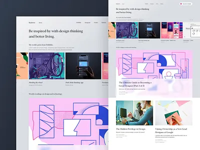 New!!! My Web Site Soon... 2d art article clean concept design extension google illustration kudret landing landing page landing page concept medium minimal portfolio simple ui ux website