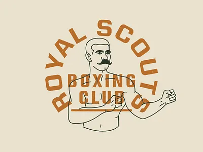 Royal Scouts Boxing Club boxing boxing club branding branding and identity branding concept branding design daily logo daily logo challenge dailylogochallenge design illustration logo logo design mark royal scouts symbol type typography vector