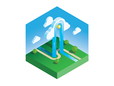 Openness adobe adobeillustrator design isometric illustration