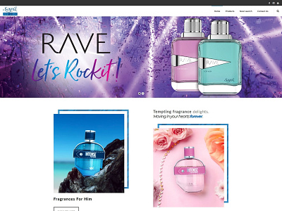 Perfume brand website design branding design the media lab uae ux web web design web mobile design web design web design agency web design and development web design dubai webdesign webdesigndubai website creator website design website design company website design uae