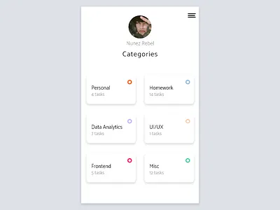 Categories 100daychallenge app branding categories challenge customer experience daily daily ui challenge design discover flat minimal minimalist minimalistic ui ux web website