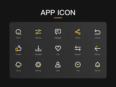 Tool Icons app icon ui ux web