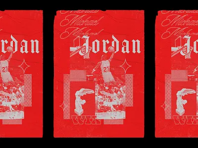 MJ basketball bulls chicago collage dunk jordan michael jordan mj poster sports