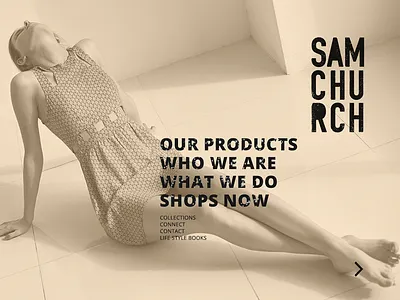 Contest for Samchurch design ui ux web web template website