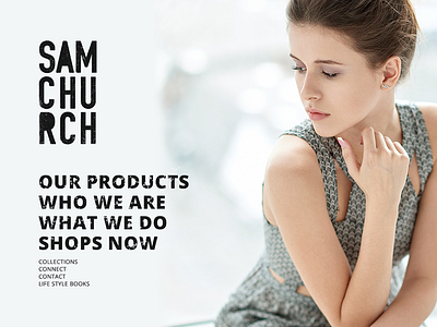Contest for Samchurch design ui ux web web template website