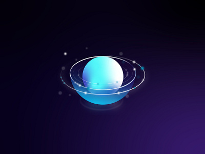 Planet V1 adobe illustrator color design icons illustration illustrator moon planet star sun universe vector