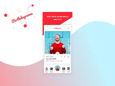 Birthdayrama iOS app is out! app birthday gift ios mobile present