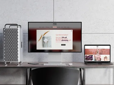 Giveaway adobe photoshop adobe xd adobexd apple beauty cosmetics creativehunger daily ui dailyui dailyui 097 design designmadness enjoy the moment gift giveaway imac mac pink ux ui design uxlover