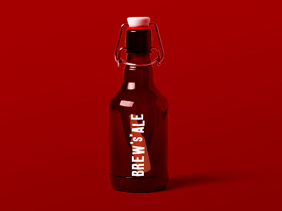 Brew's'Ale bar beer bottle brand branding cafe craft drinks glass identity lemonade logo logomachine logotype package package design restaurant retail snacks supplier