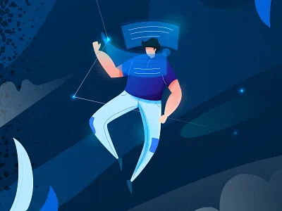 Analyze Illustration design flat illustration ui ux vector website