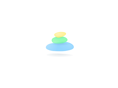 Japanese Stones. Logo. branding identity illustrator japanese japanese garden logo minimal minimalism stones vector zen