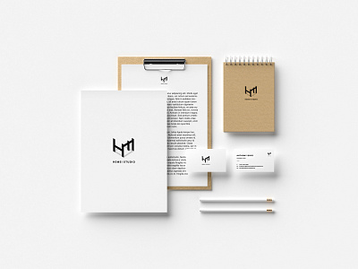 He Mei Studio LOGO design graphics logo space