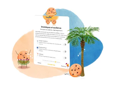 Cookie holiday cookie gdpr holiday illustration watercolor