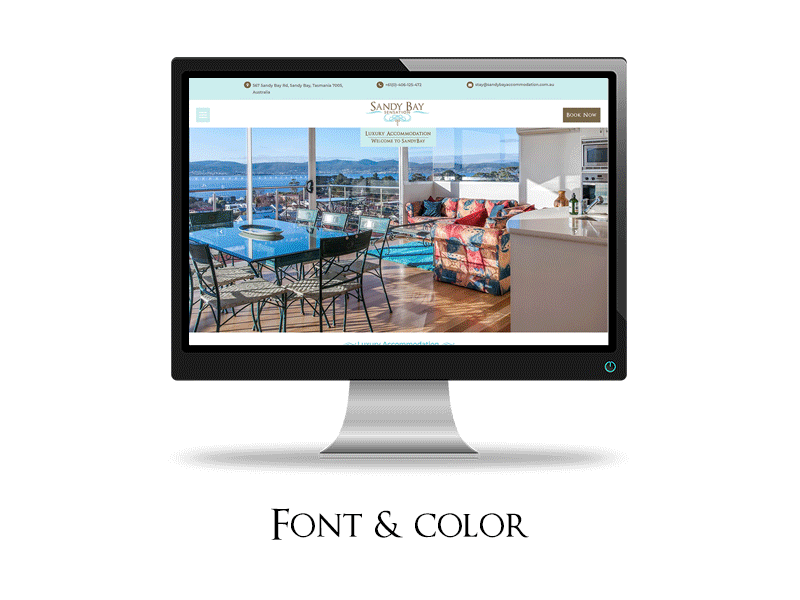 Website Design For Australian Luxury Accommodation creative design html innovative luxury accommodation modern design responsive design responsive website ui uidesign webdesignaustralia webdevelopment website