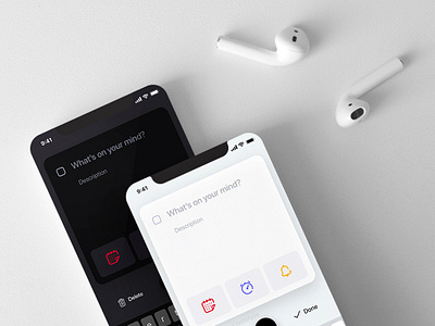 Add a To-do / Event Card - Today App app design photoshop product design sketchapp task management task manager todo todo app ui ui design ux ux design