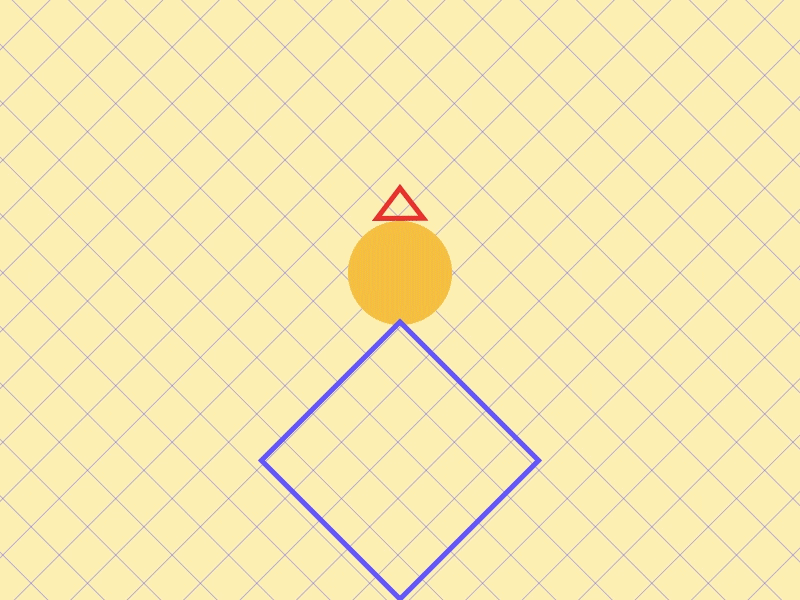 Abstract abstraction animation cyrcle gif loop shapes square triangle