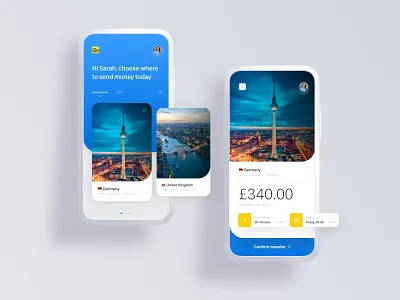 TransferGo Money Transfers app mobile money money app money transfer remittance send ui ux