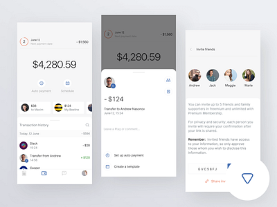 Mobile App - Fintech Credit bitcoin credit creditcard crypto crypto wallet cryptocurrency finance financial financial advisor financial dashboard financial services freemium ios iot iphone mobile payment payout premium transaction