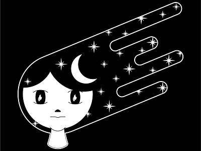 Girl design draw illustration vector
