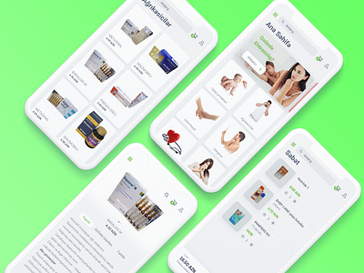 MELHEM Online Pharmacy App app design drug flat minimal pharmacy ui ux