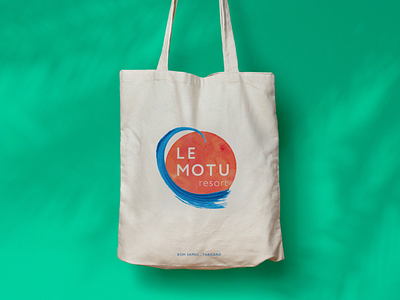 Le Motu Resort / Identity / 2017 amazing aquarelle art branding design identity island logo logotype tropical