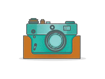 Vintage Camera camera colorful illustration old photography texture textures vintage