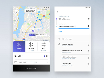 Delivery App air android app design app camera delivery delivery service drone flying integration interface ui ui design ux