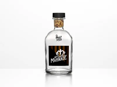 Habsburger Marinade Bottle branding branding and identity branding design design graphic design illustration logo packaging packaging design typography vector