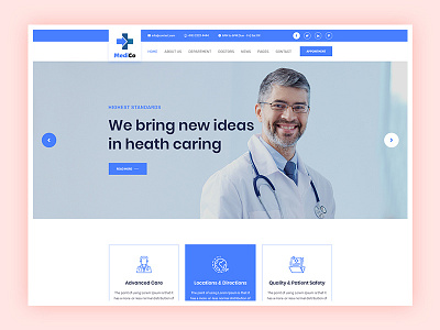Medico - Medical/Clinic Website assisted living care clinic elderly care health healthcare hospital in home care medical nurse nursing responsive senior care senior citizens
