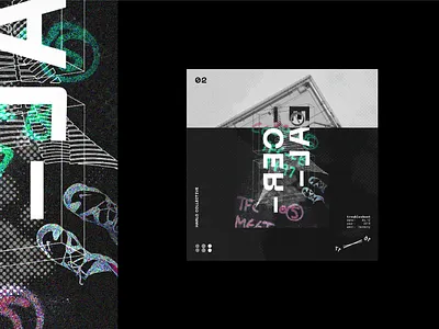 CEREAL design graphic art illustration layout print type typography