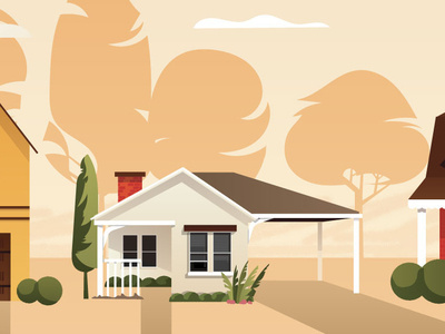Home with Carport Illustration carport design home house illustration minimalist modern simple vector vector art vector illustration vectorart