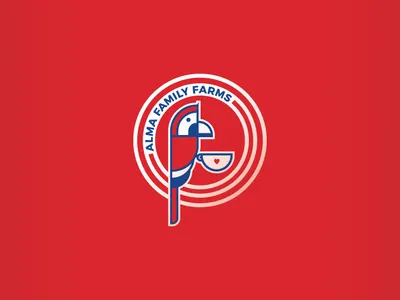 Alma Coffee brand identity coffee graphic art illustration logo