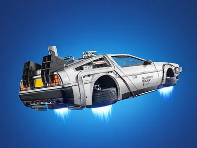 Back To The Future backtofuture branding creative design exclusive illustration marketplace mockup mockups packaging psd vector yellow yellowimages