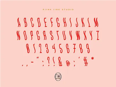 "Waggle" Font Design font type typography