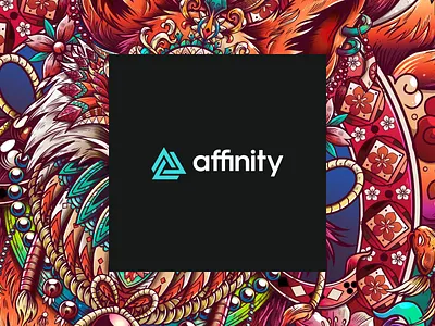 Affinity affinity designer affinitydesigner branding identity infinity logo penrose triangle vector vectors